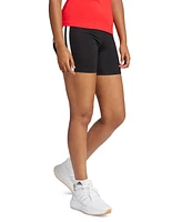 adidas Women's Essentials 3-Stripe High-Rise Bike Shorts