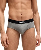 Hugo by Boss Men's 3-Pack Logo Briefs