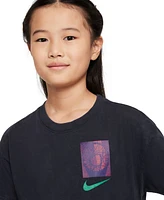 Nike Big Kids Sportswear Printed Crewneck T-Shirt