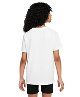 Nike Big Kids Sportswear Printed Crewneck T-Shirt