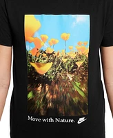 Nike Big Kids Sportswear Printed Crewneck T-Shirt