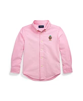 Polo Ralph Lauren Toddler and Little Boys Bear Oxford Shirt