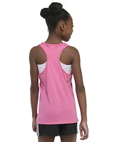 adidas Big Girls Cotton Big-Logo Racerback Tank Top