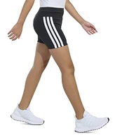 adidas Big Girls Climacool 3-Stripe Logo Bike Shorts