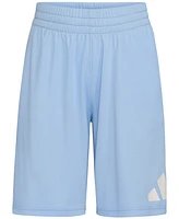 adidas Big Boys Elastic-Waistband Logo Shorts