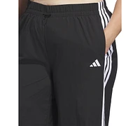 adidas Plus 3-Stripe Trim Woven Track Pants