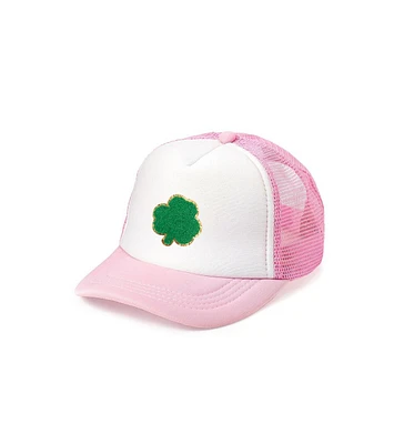 Child Girl Shamrock Patch St. Patrick's Day Hat