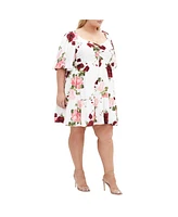 Plus Mindy Rose Dress