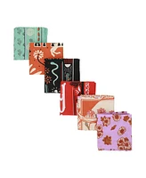 Bioworld Lightweight Western Theme 22"x22" 6-Pack Bandana Set
