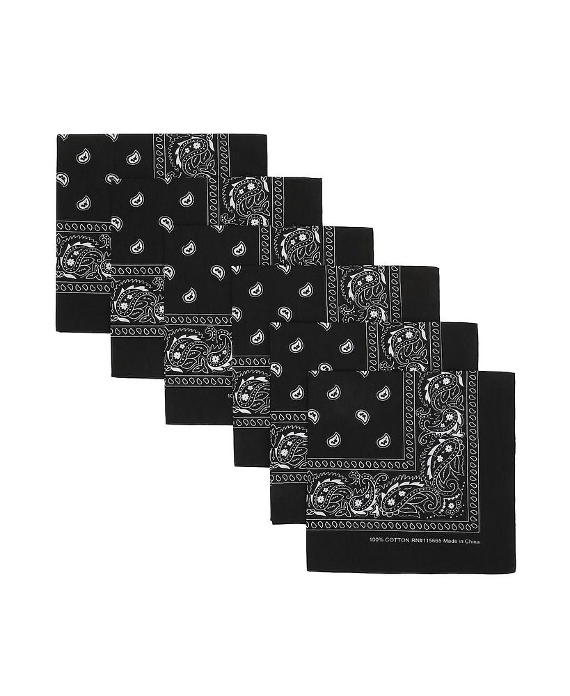 Bioworld Lightweight 22"x22" 6-Pack Bandana Set