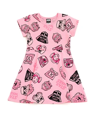 Star Wars French Terry Skater Dress