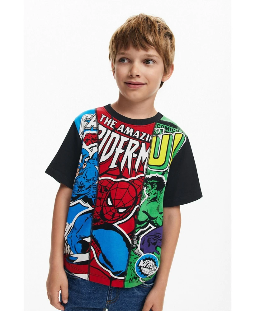 Desigual Boys's Marvel T-shirt