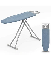 Foldable Ironing Board with 7 Adjustable Heights Heat & Scorch Resistant Fabric