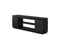 Tv Cabinet with 3 Adjustable Shelves and Anti-Tipping Kits Secure Entertainment Center for Living Room