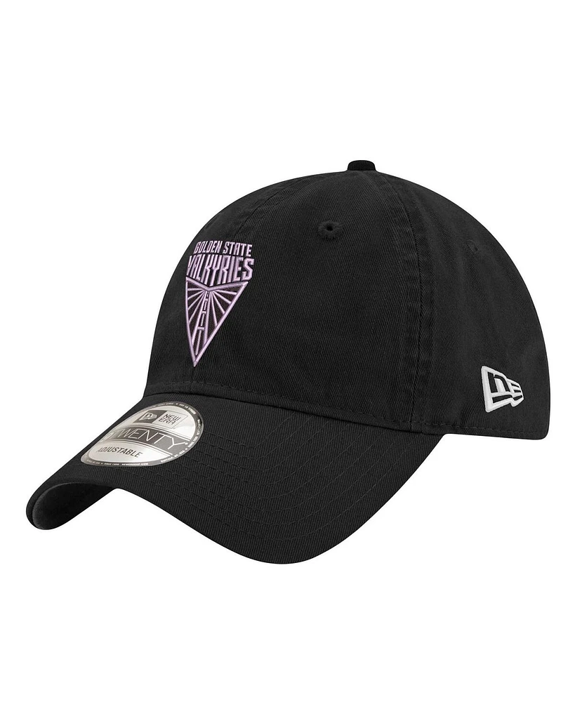 New Era Men's and Women's Eclipse Black Golden State Valkyries Logo 9TWENTY Adjustable Hat