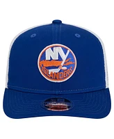 New Era Men's Royal/White New York Islanders Core Trucker 9SEVENTY Stretch-Snap Hat