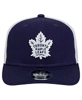 New Era Men's Navy/White Toronto Maple Leaf's Core Trucker 9SEVENTY Stretch-Snap Hat