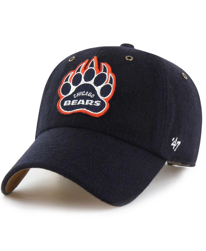 '47 Brand x Stoney Clover Lane Men's and Women's Navy Chicago Bears Field Goal Clean Up Adjustable Hat