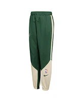 Nike Big Boys and Girls Hunter Green Milwaukee Bucks 2024/25 Authentic Showtime Pants