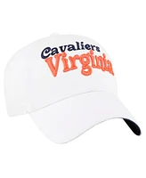 '47 Brand Women's White Virginia Cavaliers Pensacola Clean Up Adjustable Hat