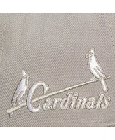 Mitchell & Ness Men's Gray St. Louis Cardinals Snapback Hat