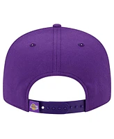 New Era Men's Purple Los Angeles Lakers Sport Night Team Shadow 9FIFTY Snapback Hat