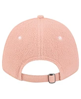 New Era Women's Light Pink Philadelphia Eagles Cozy Sherpa 9FORTY Adjustable Hat