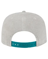 New Era Men's Gray Seattle Mariners Corduroy Golfer Snapback Hat