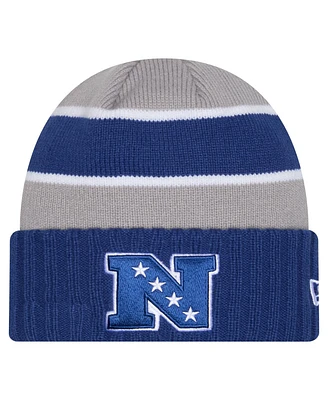 New Era Men's Blue Nfc 2025 Nfl Pro Bowl Cuffed Knit Hat