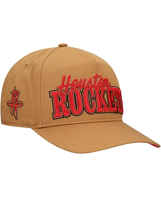 '47 Brand Men's Tan Houston Rockets Barnes Hitch Adjustable Hat