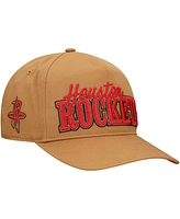 '47 Brand Men's Tan Houston Rockets Barnes Hitch Adjustable Hat