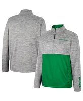 Colosseum Men's Gray Oregon Ducks John Half-Zip Jacket