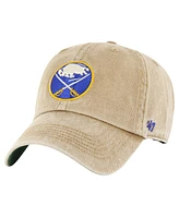 '47 Brand Men's Khaki Buffalo Sabres Earldor Clean Up Adjustable Hat