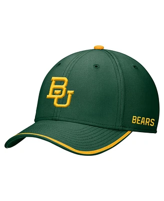 Nike Men's Green Baylor Bears Rise Performance Flex Hat