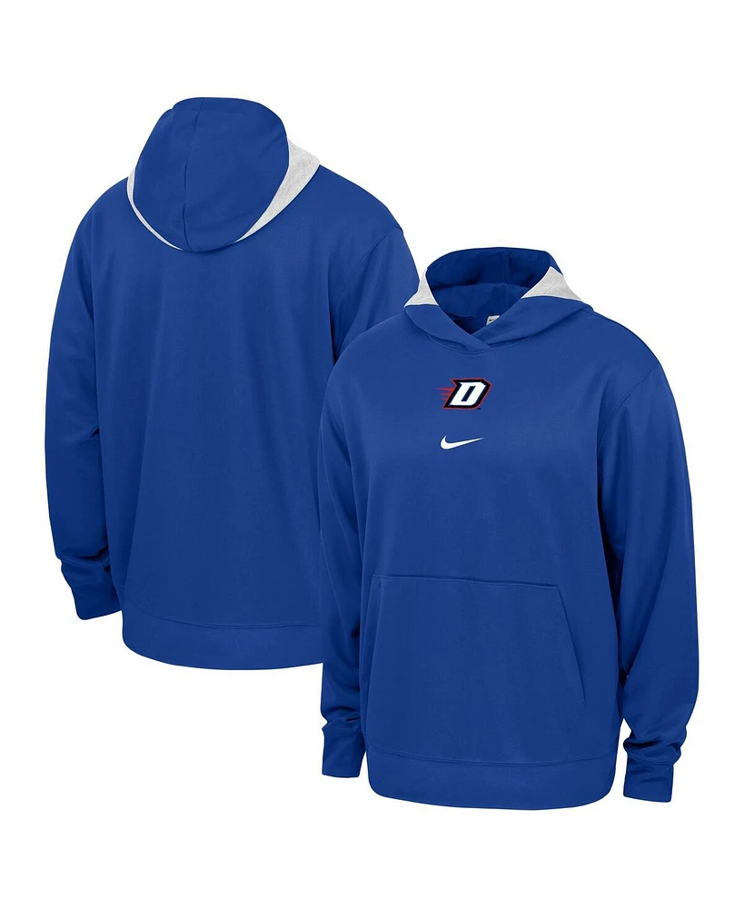 Nike Men's Royal DePaul Blue Demons Basketball Spotlight Performance Pullover Hoodie