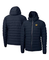 Cutter & Buck Men's Navy Cal Bears Mission Ridge Eco Insulated Puffer Full-Zip Jacket