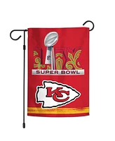 Wincraft Kansas City Chiefs 2024 Afc Champions 12'' x 18'' Double-Sided Garden Flag