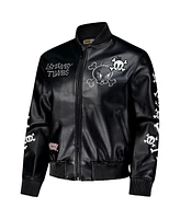 Freeze Max Men's / Looney Tunes Tweety Bones Full-Zip Varsity Jacket