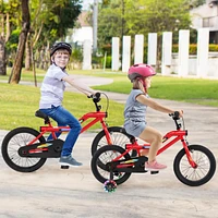 Kids Bike with Led Lights Adjustable Bicycle for Fun and Safe Riding