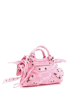 Pre-Owned Balenciaga Xs Neo Cagole City Bag Bb Denim