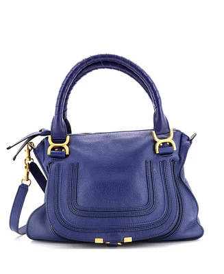 Pre-Owned Chloe Marcie Satchel Leather