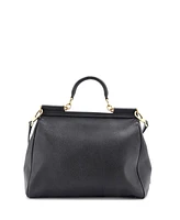 Pre-Owned Dolce & Gabbana Large Miss Sicily Bag Leather