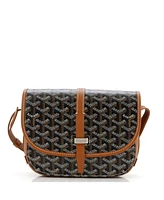 Pre-Owned Goyard Pm Belvedere Ii Messenger Bag Coated Canvas