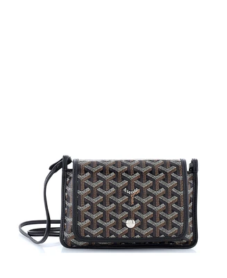 Pre-Owned Goyard Plumet Clutch Wallet Coated Canvas