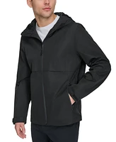 Dockers Men's Hooded Rain Jacket