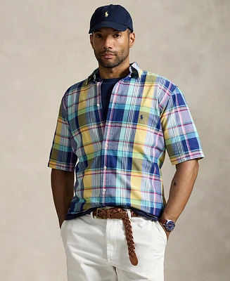 Polo Ralph Lauren Men's Big & Tall Plaid Oxford Shirt