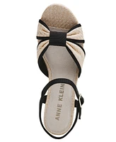 Anne Klein Women's Pileni Platform Block Heel Dress Sandals