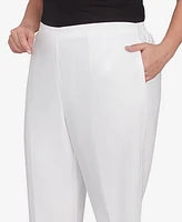 Alfred Dunner Plus Estate of Mind Pull-On Short Length Pants