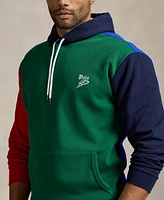 Polo Ralph Lauren Men's Big & Tall Color-Blocked Double-Knit Mesh Hoodie