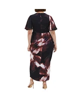 Plus Braelynn Print Maxi Dress